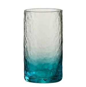 Modrá sklenička na vodu Verma - Ø 7*13,5 cm