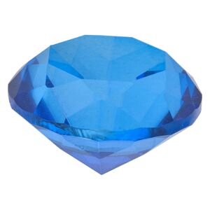 Modrý dekorační skleněný Krystal - 3 cm