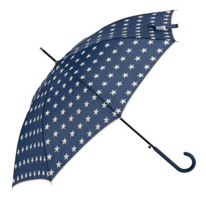 Modrý deštník s hvězdami - Ø 98*55 cm