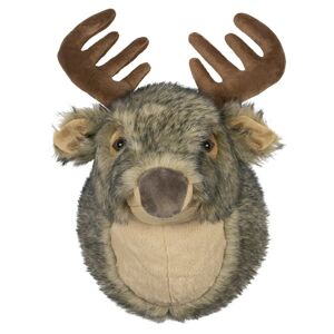 Nástěnná plyšová dekorace hlava jelen Cuddly Deer - 44*30*34cm Mars & More