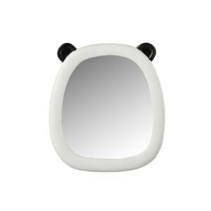 Nástěnné bílo-černé zrcadlo Panda - 25*2*28cm