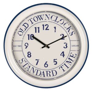 Nástěnné hodiny Old Town Clocks – Ø 43*7 cm / 1*AA