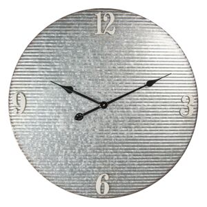 Nástěnné kovové hodiny Balast – Ø 60*5 cm / 1*AA