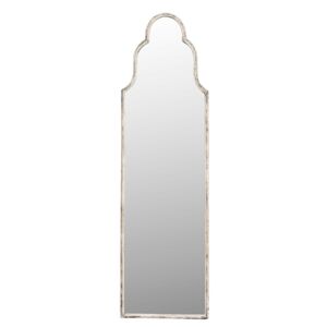 Nástěnné zrcadlo v rámu s ornamenty a patinou Herluin – Ø 60*4 cm Clayre & Eef