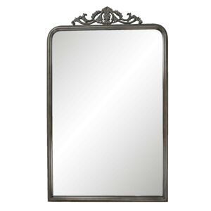 Nástěnné zrcadlo v kovovém zdobeném rámu Victorine - 68*4*109 cm