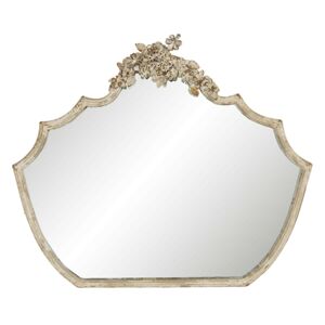 Nástěnné zrcadlo ve vintage rámu s patinou Patrice - 70*4*58 cm