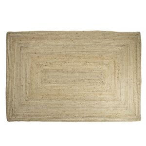 Obdélníkový přírodní jutový koberec - 120*180*1cm