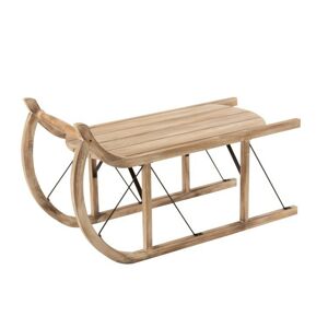 Odkládací stolek dřevěné sáňky Sleit  - 100*43*56cm