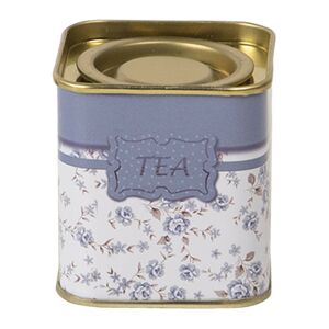 Plechová krabička na sypaný čaj Tea - 5*5*6 cm