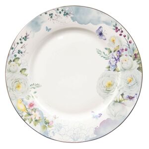Porcelánový jídelní talíř Butterfly - Ø 26*2 cm