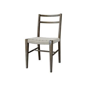 Přírodní dřevěná židle s výpletem Limoges Chair - 47*44*87 cm  Chic Antique