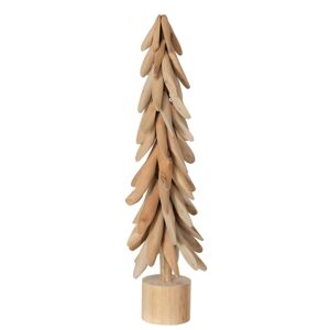 Přírodní dřevěný vánoční stromek z větviček Footy - Ø 18*64 cm J-Line by Jolipa