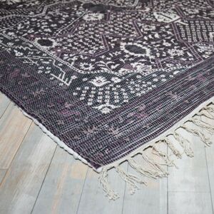 Purpurový bavlněný koberec Victoria- 160*230cm