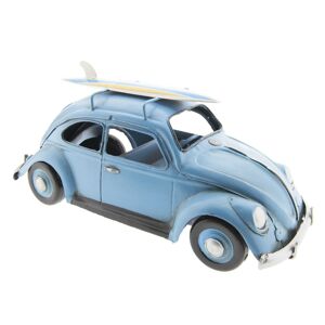 Retro kovový model VW modrý brouk -  28*11*13 cm Clayre & Eef