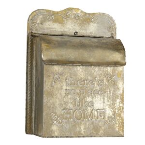Retro poštovní schránka Home s patinou - 25*12*35 cm