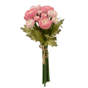 Růžová kytička Kamélie 11ks - 16*14*26cm