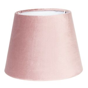 Růžové textilní stínidlo - Ø 25*18 cm Clayre & Eef