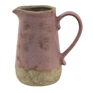 Růžovo-béžový keramický džbán Pinae M - 16*11*18 cm /1000 ml Clayre & Eef