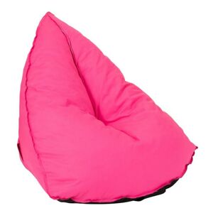 Růžový sedací vak Triangle - 94*100*81 cm