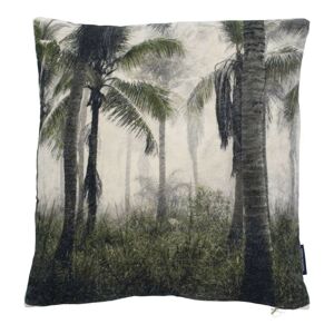 Sametový polštář s palmami Palm  - 45*45*10cm