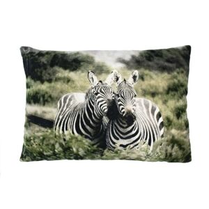 Sametový polštář se zebrami - 40*60cm