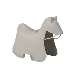 Šedý houpací kůň Cheval - 81*39,5*60,5 cm