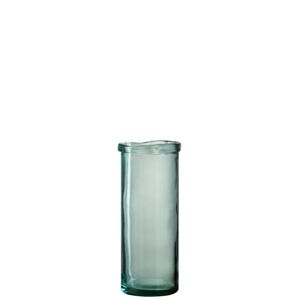 Skleněná zelená váza Vase  Virgine L - Ø  15*36 cm