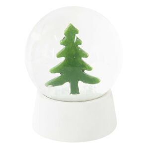 Sněžítko s vánočním stromkem - Ø 8*11 cm
