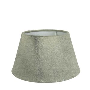 Stínidlo lampy z kravské kůže šedá - Ø 30*18,5cm