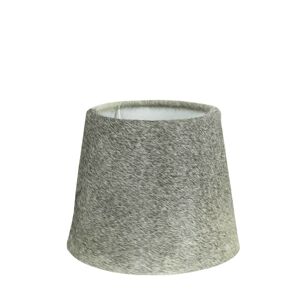 Stínidlo lampy z kravské kůže šedá - Ø20*17cm