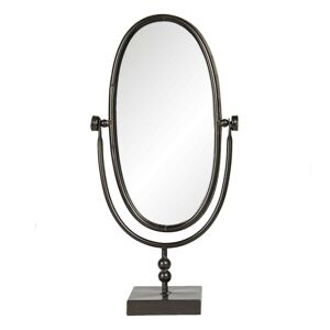 Stojací oválné zrcadlo ve vintage stylu Ferrand - 21*10*40 cm