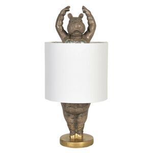 Stolní lampa s tančící hrošicí - 20*44 cm / E27