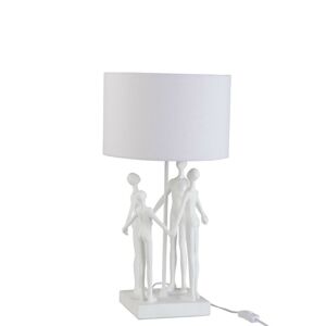 Stolní lampa s textilním stínidlem Figurines - Ø 30,5*57,5 cm