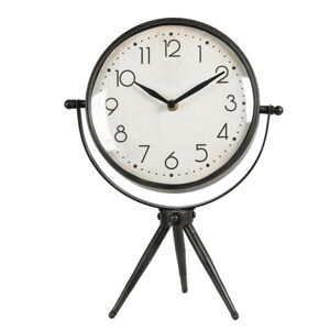 Stolní vintage hodiny na trojnožce Milun - 25*13*34 cm / 1*AA