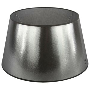 Stříbrno-černé stínidlo Azzuro drum - Ø25cm*13,5/ E27