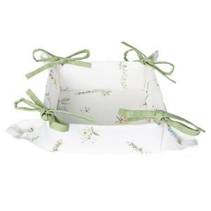 Textilní košíček na pečivo Happy Florals - 35*35*8 cm