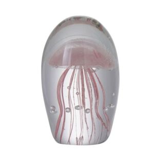 Těžítko růžová Medúza Jellyfish - Ø8*12cm