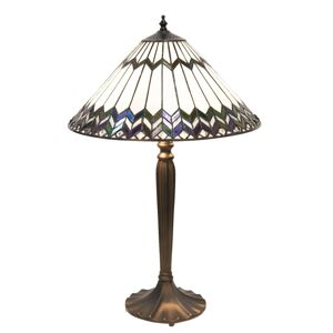 Tiffany stolní lampa Femma - Ø 40*62 cm
