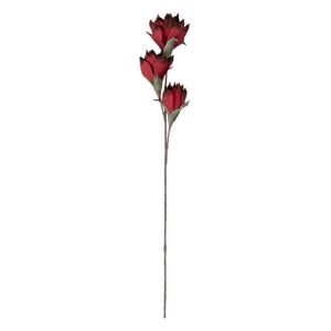 Umělá květina s červenými květy Penelope - 94 cm