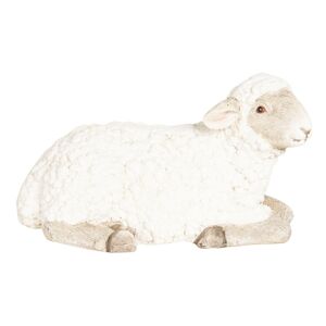Velikonoční dekorativní soška s ležící ovečkou - 51*26*27 cm