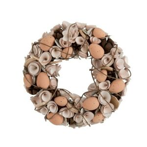 Velikonoční věnec s vajíčky Eggs - Ø 32*8 cm