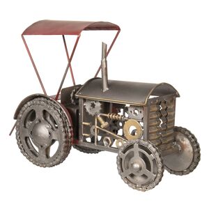 Velký kovový retro model traktoru - 56*33*46 cm