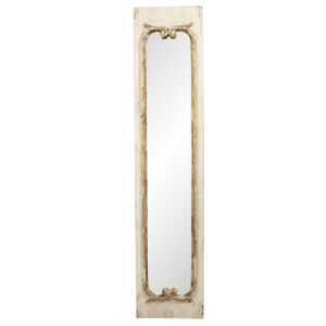Vintage nástěnné zrcadlo s patinou Nicodéme - 33*4*149 cm