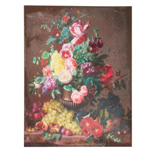 Vintage obraz Květiny - 60*3*80 cm Clayre & Eef
