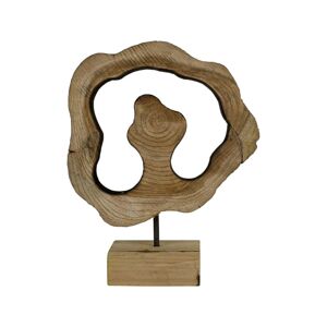 Dekorativní soška tančící hrošice - 14*11*18 cm Clayre & Eef
