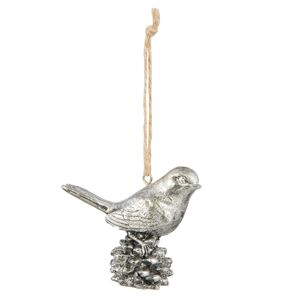 Bílá plechová dekorační konev kachna Duck- 31*16*27 cm Clayre & Eef