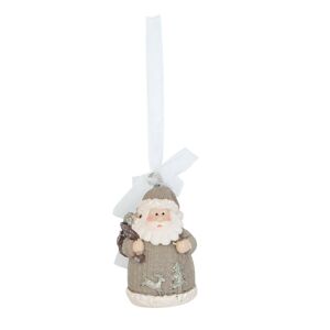 Závěsná vánoční dekorace Santa Claus - 4*3*6 cm