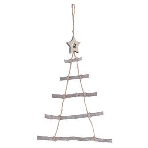 Závěsný vánoční stromek -  34*1*50 cm