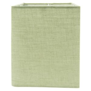 Zelené textilní stínidlo na lampičku - 14*14*18 cm