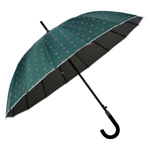Zelený deštník s puntíky a mašličkami - Ø  60 cm Clayre & Eef